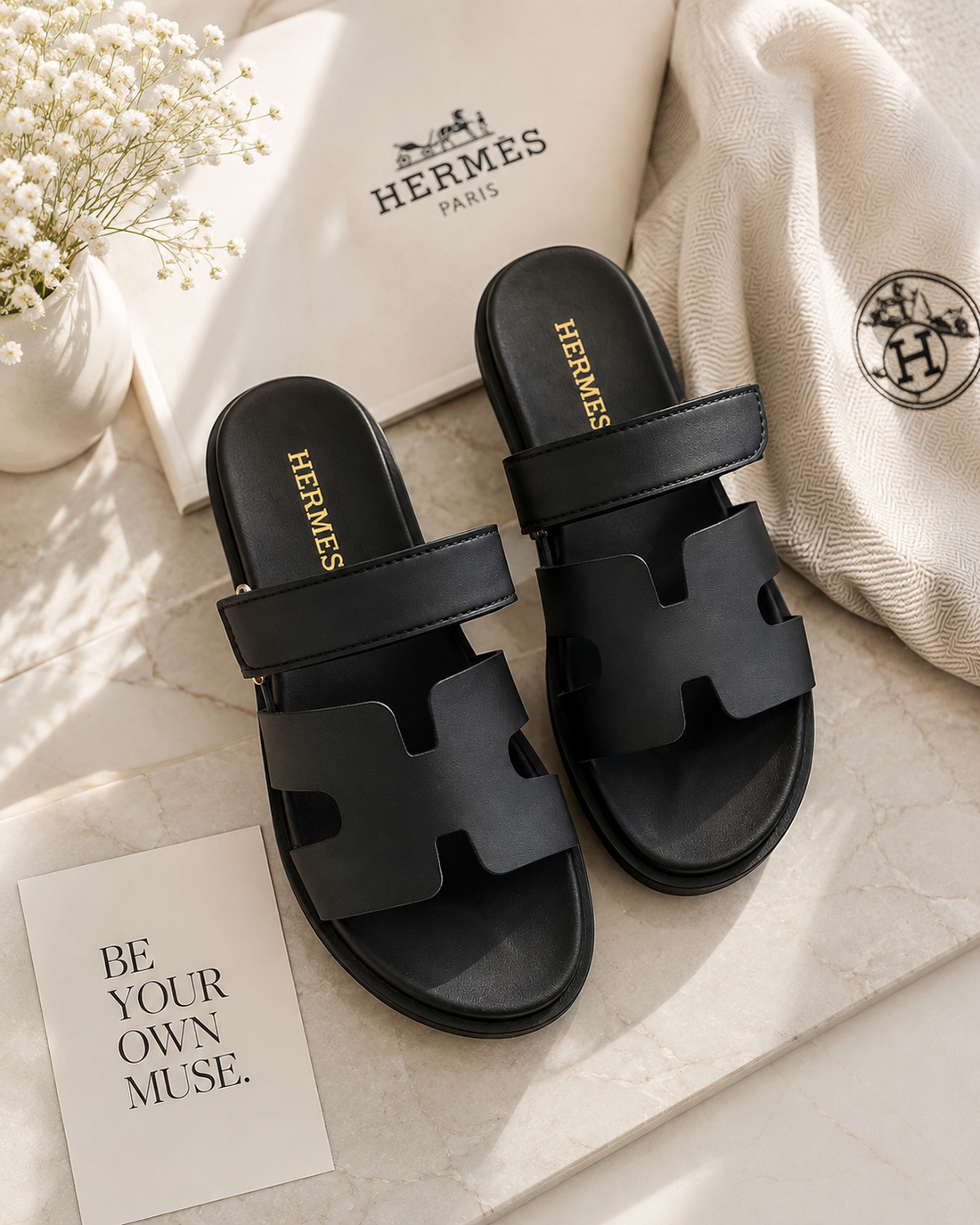 Premium Hermes Chyper Sandals