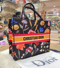 BOOK TOTE BAG - MULTI FLOWER