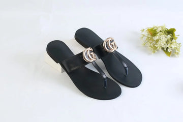 GG CASUAL FLATS - BLACK