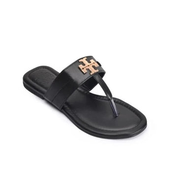 TORY CASUAL SLIPPER - BLACK
