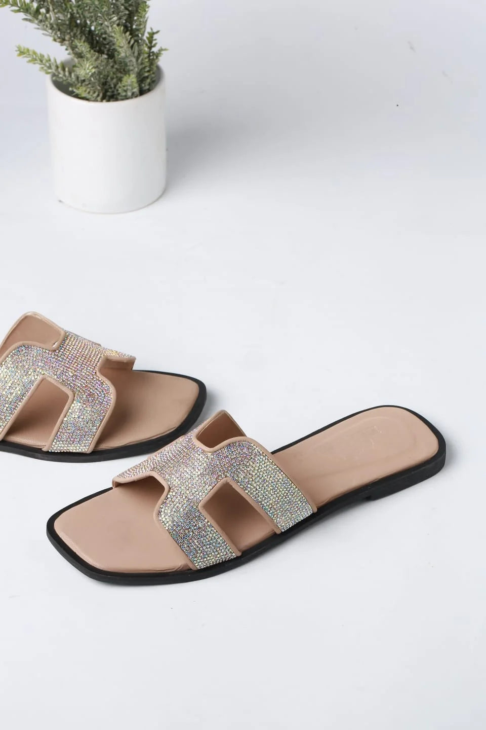 HERMES FANCY STYLISH SLIPPERS