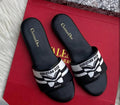 CHRISTIAN DIOR DWAY SLIDES Embroidered with Christian Dior Papillon Motif