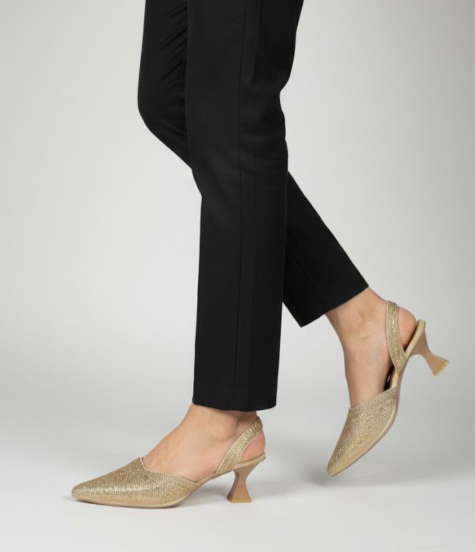Golden Stone Heel