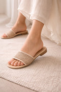 Luna mules Beige