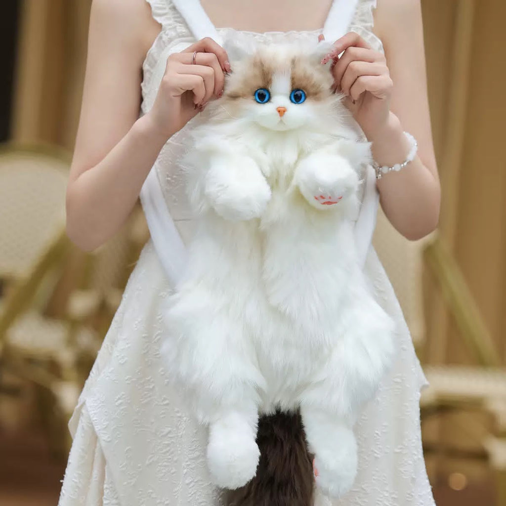 CuddleKitty™ Plush Backpack