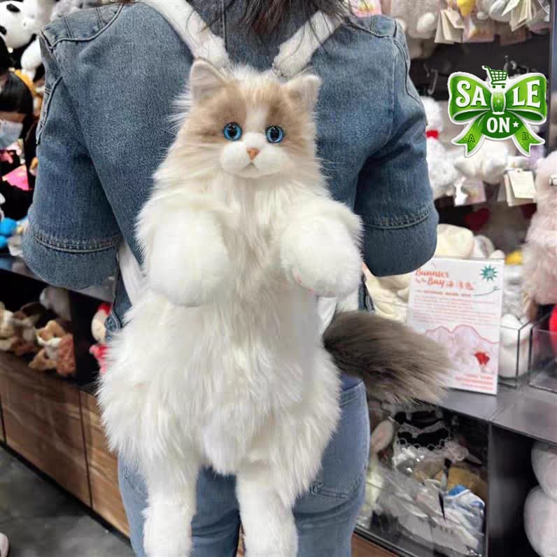 CuddleKitty™ Plush Backpack
