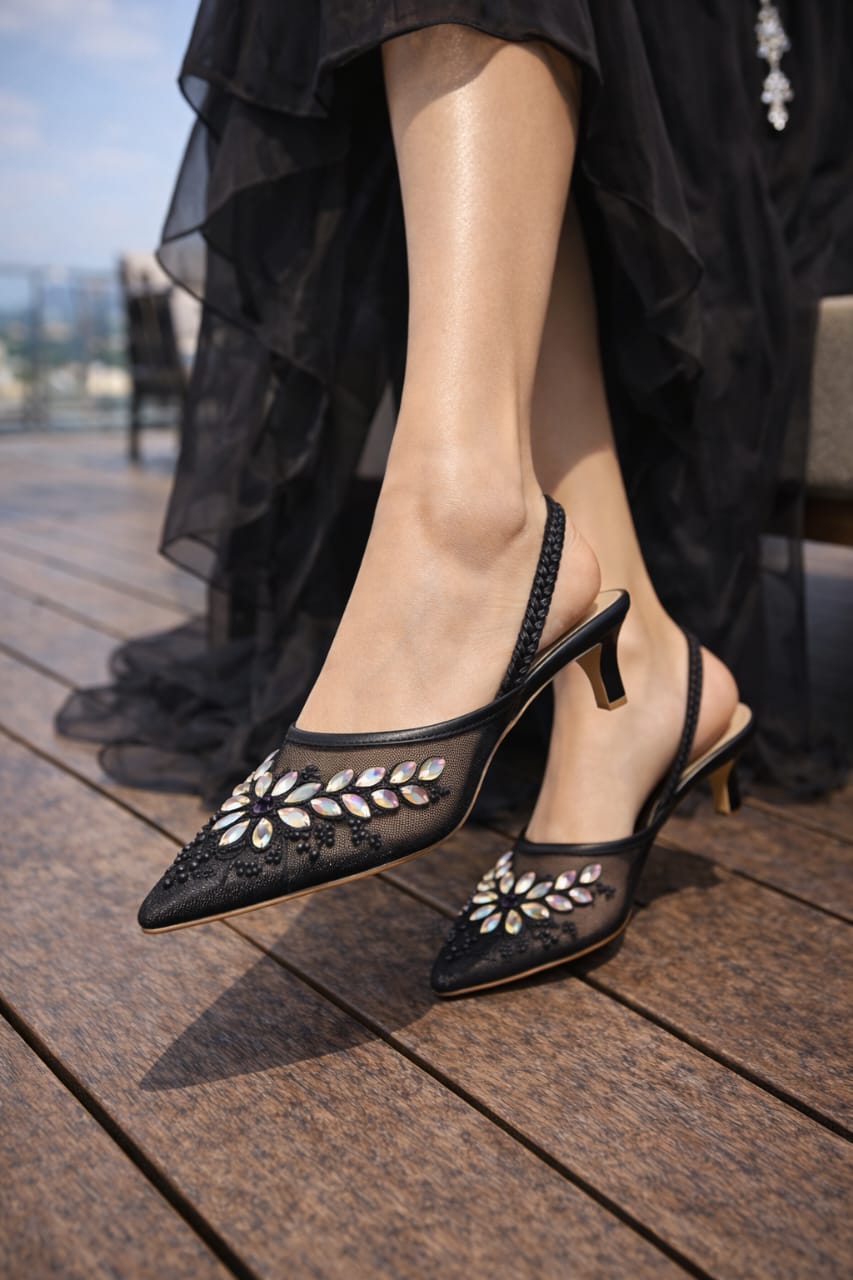 STAR LIGHT - HEEL = BLACK