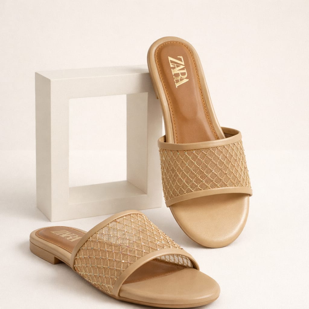 Luna mules Beige