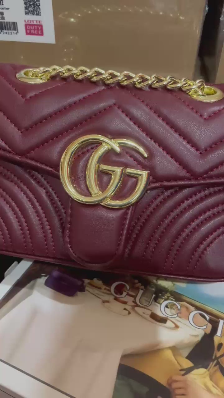 GUCCI GG Marmont 2.0 quilted leather shoulder bag