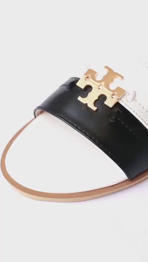 TB CASUAL SLIDES - BROWN